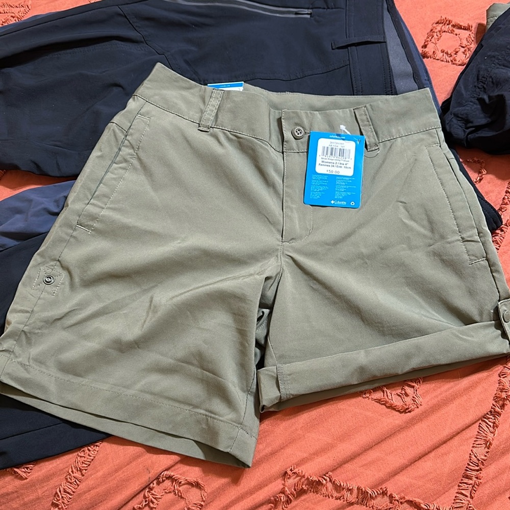 Columbia silver ridge utility short 2”